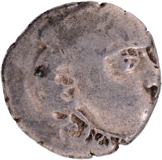 Silver Drachma Coin of Skandagupta of Gupta Dynasty.