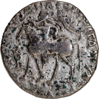 Billon Tetradrachma Coin  of Gondophares of Indo Parthians.