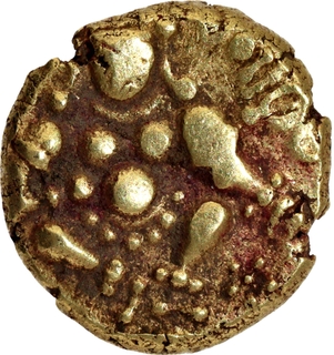 Very Rare Gold Varaha Coin of Krishnadevaraya of Tuluva Dynasty of Vijayanagara Empire.