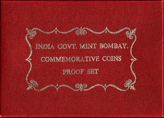VIP Proof Coin Set of 75th Anniversary of International Labour Organisation of  Bombay Mint of 1994.