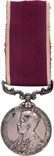  Rare Kaisar-i-Hind Indian Army Long Service and Good Conduct Silver Medal of King George V.
