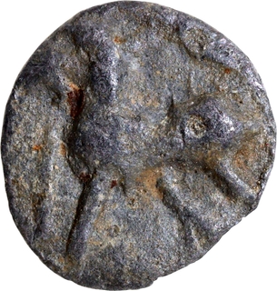 Rare Lead Coin of Maharathis of Rayalaseema of Veerapuram Lion Series,