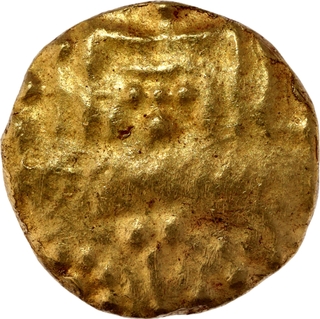 Rare Gold Gadyana Coin of Somesvara I of Chalukyas of Kalyana.