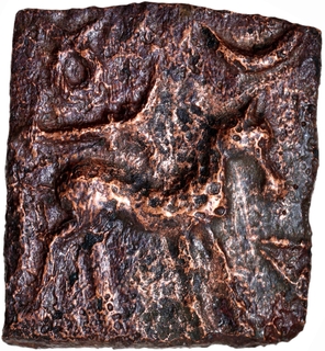 Rare Copper Coin of Sangam Period of Malayaman Chiefs.