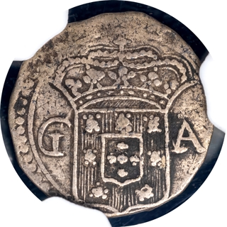 Exceedingly Rare Indo-Portuguese 400 Reis of 1737 AD Struck in Goa for African Circulation – A Testament to Early Colonial Trade Networks.