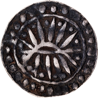 Rare Silver Unit of Kingdom of Funan of Burma.