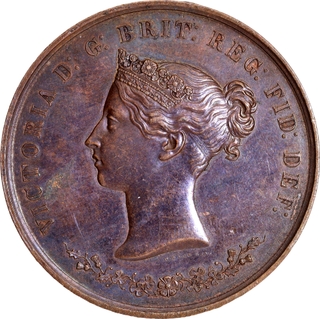 British India Bronze Medal of Nagpore Exhibition of Arts, Manufactures and Produce of 1865.