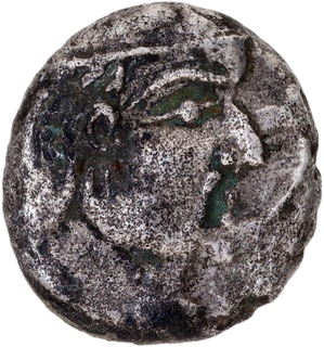 First Known Silver Drachma Coin of Maharajas of Valkha of Khandesh Region.