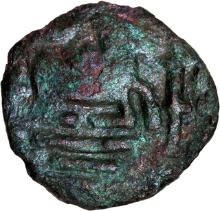 Copper Coin of Later Pandyas influence in Srilanka.