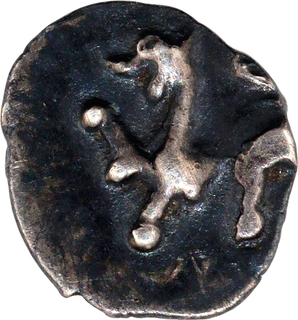 Silver Tara Coin of Hoysala Dynasty of Lion type.