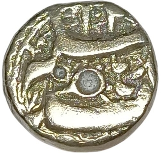 Very Rare Jahangir Rare Silver Half Rupee Coin of Qandhar Mint.