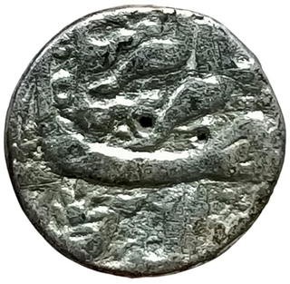 Rare Jahangir Akbarnagar Mint  Silver Rupee 20 RY Month Shahrewar (Virgo), Coin.