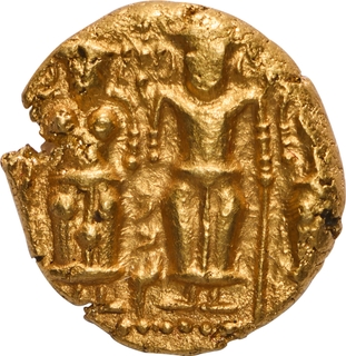 Madras Presidency Fort St. George Mint Gold Three Swami Pagoda.