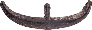 Cast Tin Boat Money of Indonesia-Sumatra.