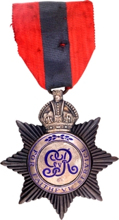 Very Rare King George V Silver Imperial Service Medal 1911-20.