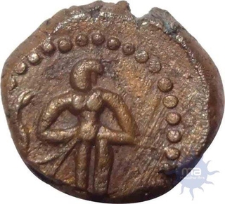 Copper Kasu of Madurai Nayakas of lord Rama