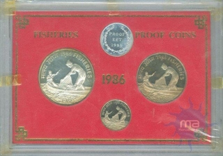 Proof Set of Bombay Mint of 1986.