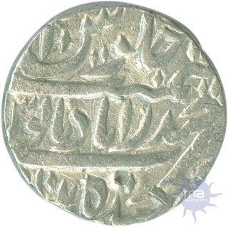 Silver Rupee of Farkhanda Bunyad Hyderabad Feudatory of Afzal ad Daula.