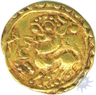 Gold Coin of Jayakesin I of Kadambas of Goa.