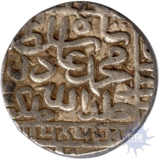 Silver Rupee of Adil Shah Suri of Narnol of Delhi Sultanate.