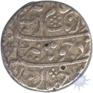 Silver Rupee of Tatta Mint of Aurangzeb Alamgir of Muhayyi ud din.