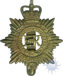 Brass Royal Army Badge.