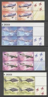 Seventy one blocks stamps of 2003.