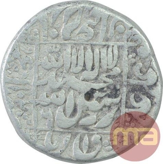 Silver One Rupee Coin of Shahjahan of Patna Mint.