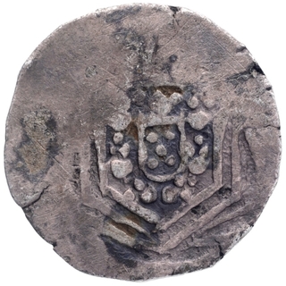 Silver Rupia Coin of Diu of Indo Portuguese.