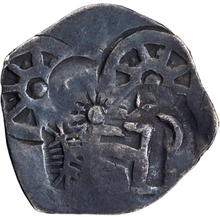 Punch Marked Silver Karshapana Coin of Vatsa Janapada.