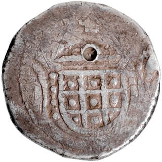 Silver Xerafim Coin of Joao V of Diu of India Portuguese.