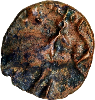  Kaushikiputra Siri Satakarni Copper Coin of  Satavahana Dynasty.