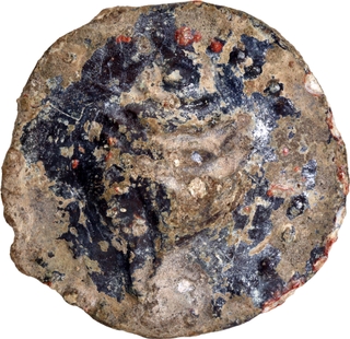 Lead Coin of Mon Kingdom of Dvaravati of Burma.