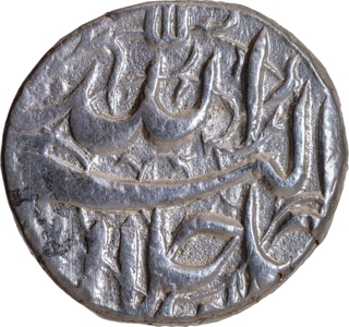 Mughal Empire – Akbar, Silver Rupee, Dewal Bandar Mint, Month Khurdad – Extremely Rare.