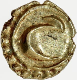  Rare UNC Condition Mysore Kingdom Tipu Sultan Gold Fanam Coin of Patan Mint with AM year 1219.