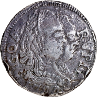 Goa, Indo-Portuguese – D. Maria I & D. Pedro III, Silver Rupia (600 Réis), 1784, Rare.