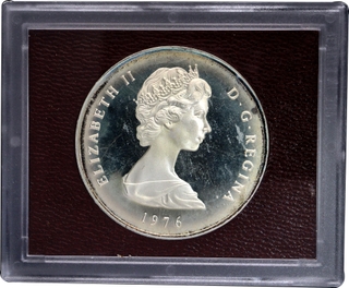 Turks and Caicos Islands Victoria 50 Crowns Silver Coin Set of 1976.