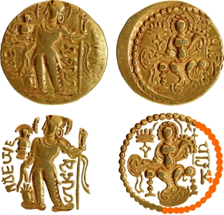 A New and Unlisted Gold Coin of Samudragupta of Standard or Scepter Type.