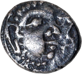 Rashtrakuta Silver Coin of King Shri Gunatunga – Finest Known Specimen.