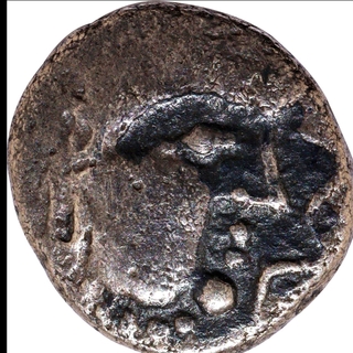 Rare Silver Dramma Coin of Shri Gunatunga of Rashtrakutas.