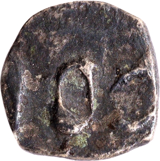 Nawabs of Surat, Silver Square 1/64th Rupee, In the name of Shah Alam II Coin