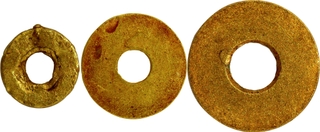 Harappan Primitive Money Gold Disks of Indus Valley Civilization.