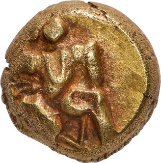 Very Rare Gold Varaha Coin of Irungola II of Nidugal Cholas.