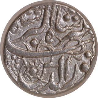 Graded NGS as MS 63- Jahangir Dehli Mint Silver Rupee- AH 1022 /8 RY Month Aban (Scorpio) Coin. 