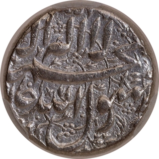 Jahangir Silver Rupee, Jalnapur Mint, Kalima Type, KM 141.6, NGS MS63.