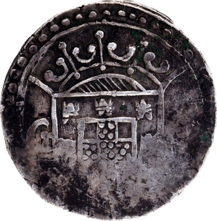 Indo-Portuguese Goa & Ceylon of Silver 2 Tangas - Joao IV (1640–1656 AD), Very Rare.