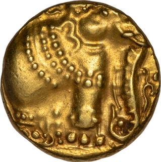 Gold Gajapati Pagoda Coin of Western Ganga Dynasty.