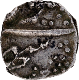Extremely Rare Kashmir Stare Gulab Singh- Srinagar Mint Silver 1/8 Rupee VS (1)904 Coin.
