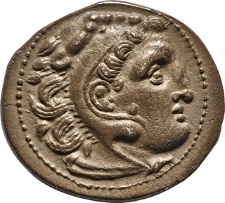 Very Rare grade Silver Drachma Coin of Alexander III of Greeks.