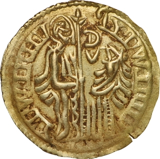 Gold Repousse Ducat Token of Italy.